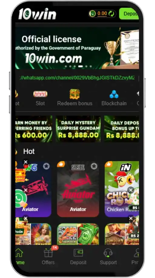 10win game APK latest version Download