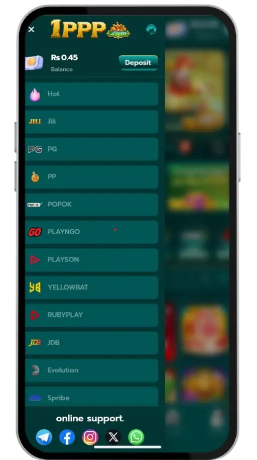 1PPP Game Platforms and Providers