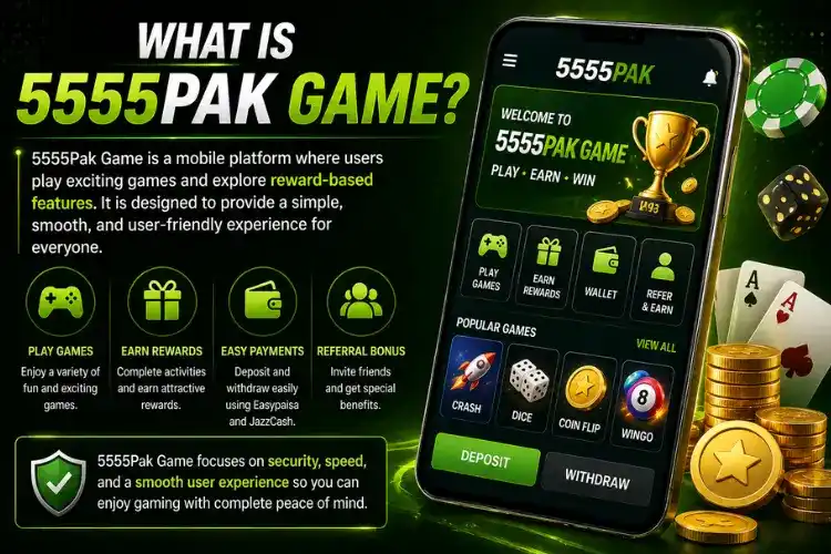 Download the 5555PAK game app.