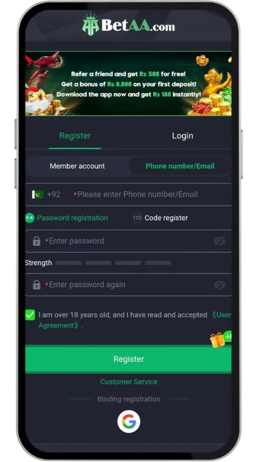 BetAA Game APK Download | Fast Payouts Latest Version 2026 3 BetAA Game APK Download | Fast Payouts Latest Version 2026 BetAa gamesimple registration steps