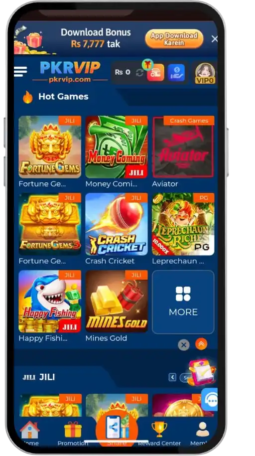 PKRVIP Game APK | Free Download (Real Earning) 2026 2 PKRVIP Game APK | Free Download (Real Earning) 2026 PKRVIP Game Home Screen shows a variety of games