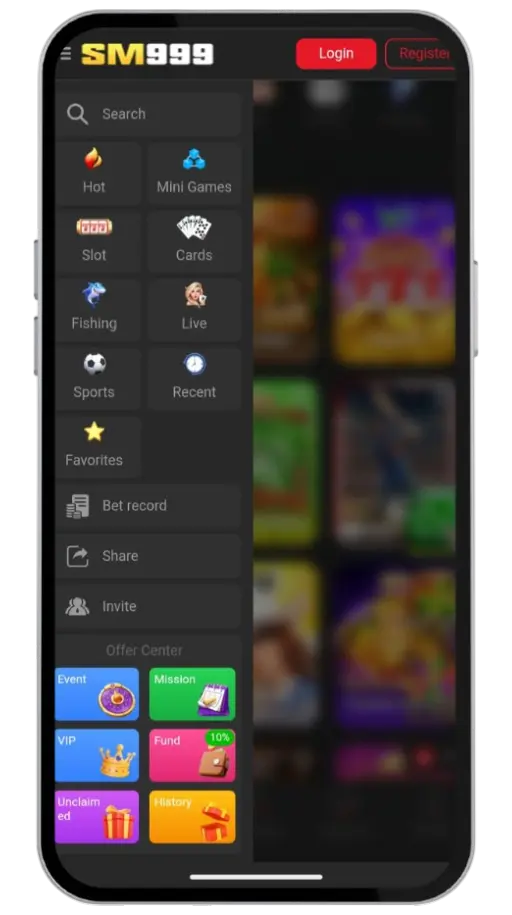 Sm999 game home screen interface on my samsung galaxy s24